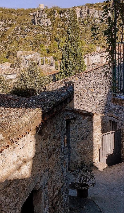 Magnifique maison en coeur de Balazuc, proche plages ardèche Extérieur photo