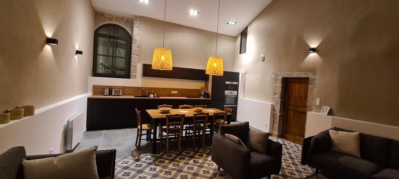 Magnifique maison en coeur de Balazuc, proche plages ardèche Extérieur photo