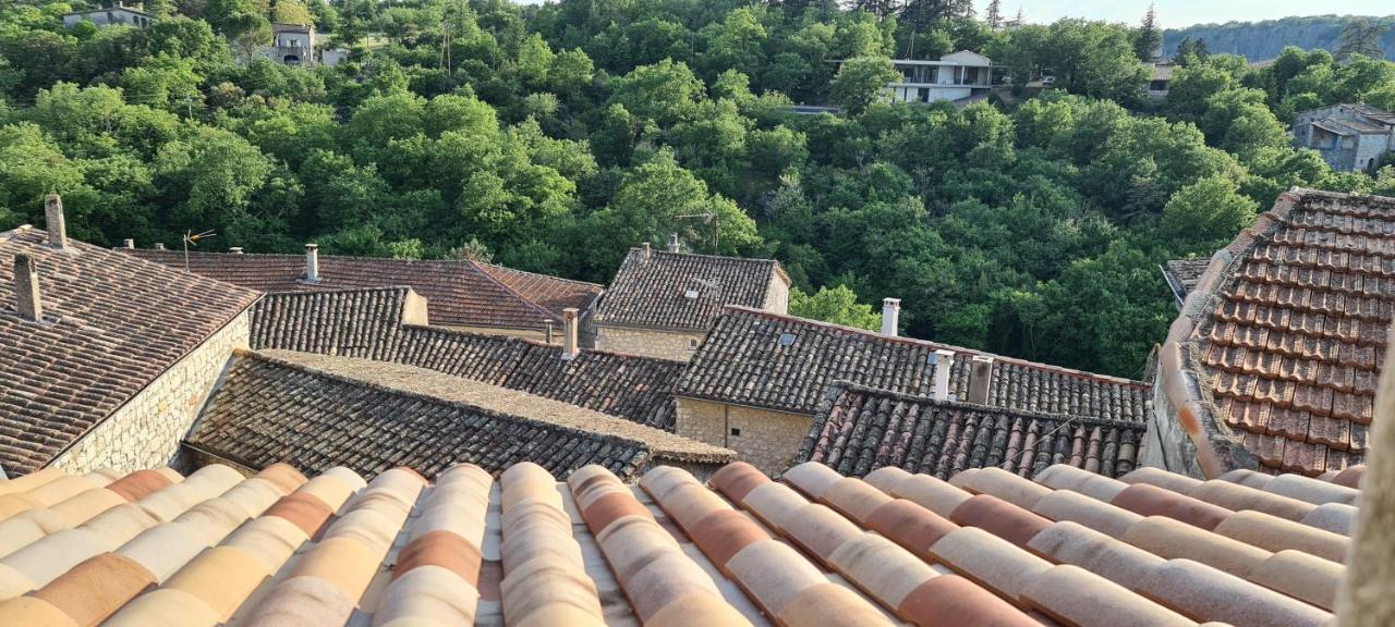 Magnifique maison en coeur de Balazuc, proche plages ardèche Extérieur photo