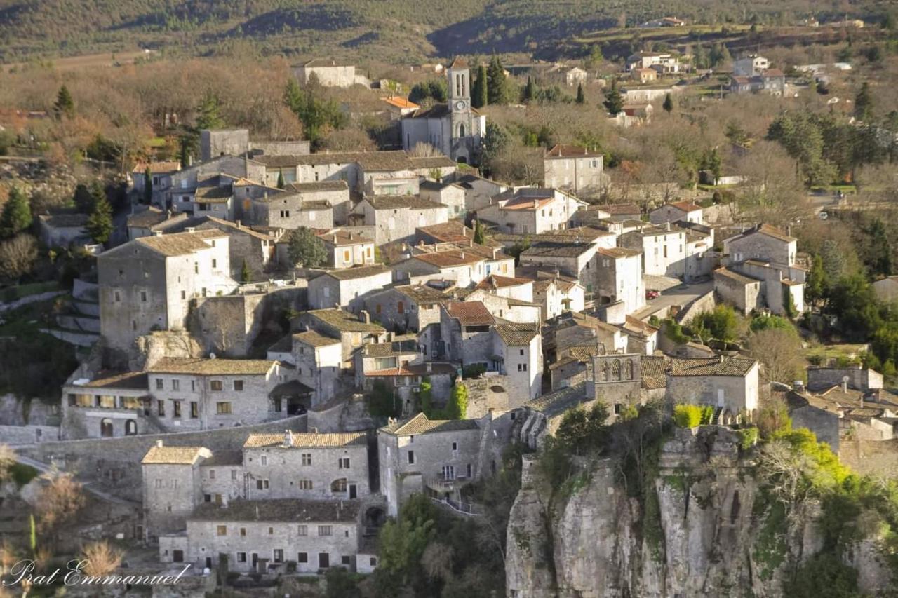 Magnifique maison en coeur de Balazuc, proche plages ardèche Extérieur photo