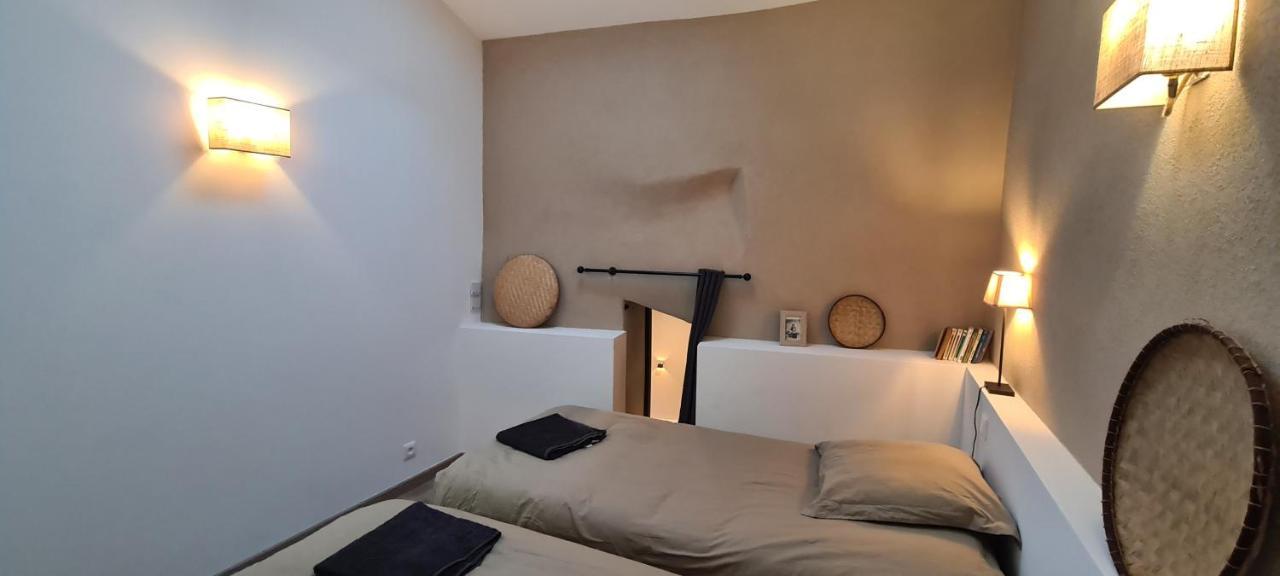 Magnifique maison en coeur de Balazuc, proche plages ardèche Extérieur photo