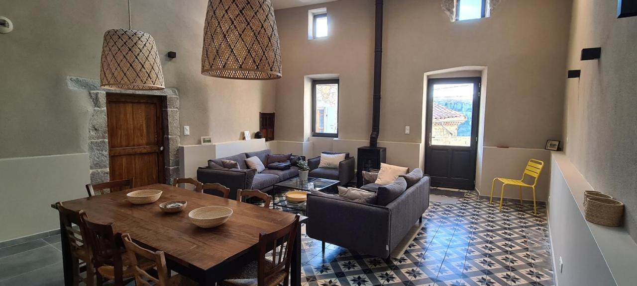 Magnifique maison en coeur de Balazuc, proche plages ardèche Extérieur photo